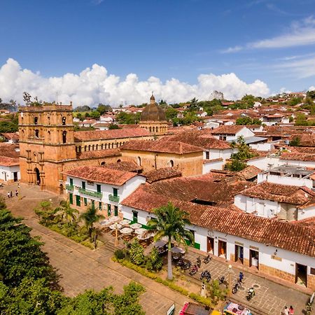 Posada Del Campanario Barichara Buitenkant foto