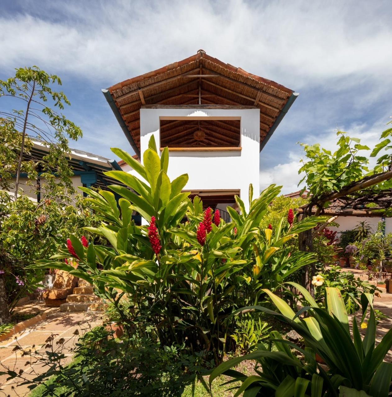 Posada Del Campanario Barichara Buitenkant foto